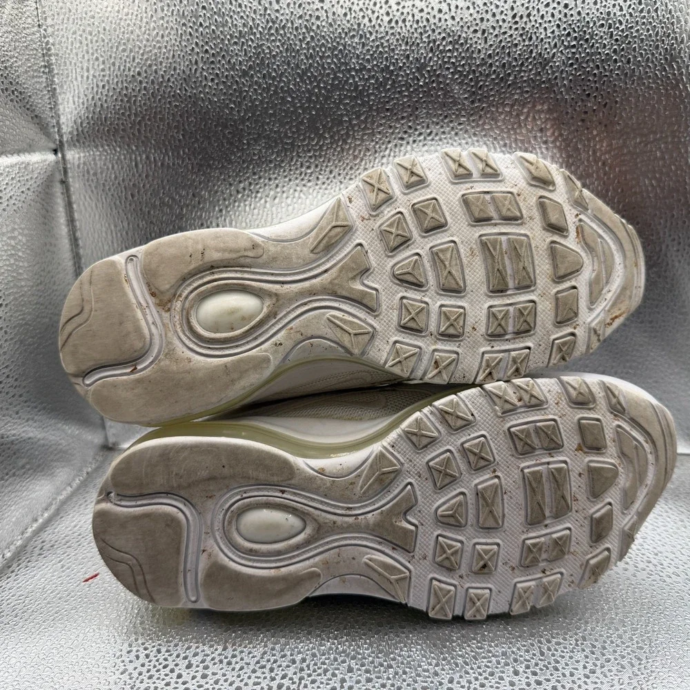 Size 6 Nike Air‎ Max 97 Low Top Off-White Womens Athletic Sneakers DH8016-100